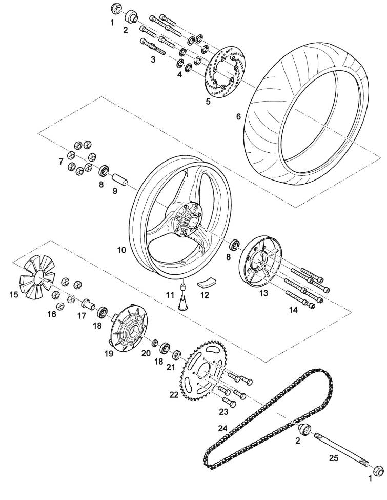 DIN 625-6204-2RS KugeIlager